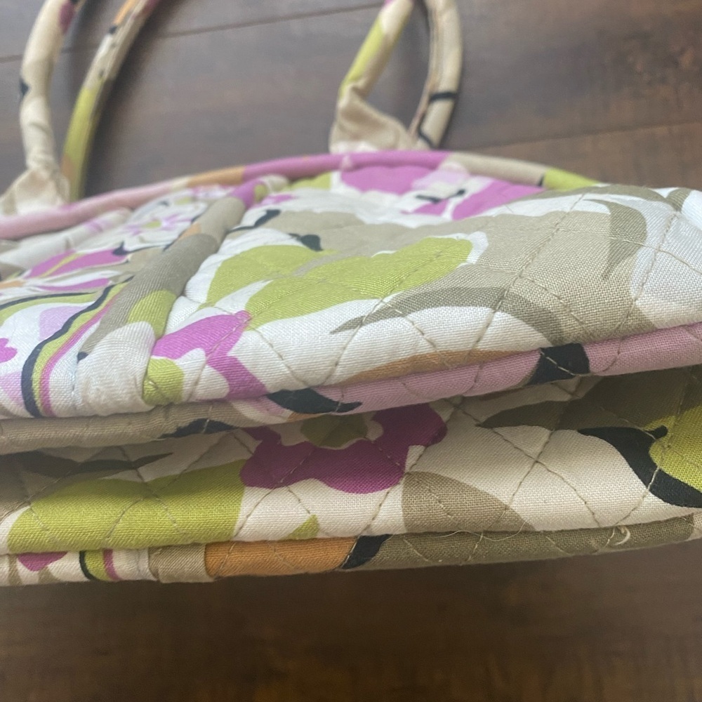 Vera Bradley Eloise Kiss Lock Handbag - Picture 12 of 14